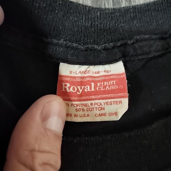 Vintage Concert T-Shirt David Lee Roth 1988 Van Halen Size XL - Picture 3 of 6